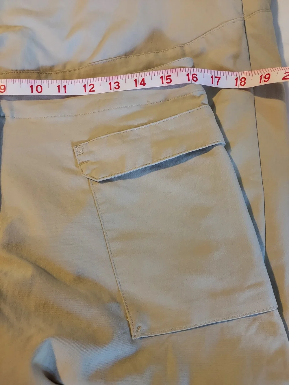 Patagonia Vintage Continental Cargo Maxi Skirt Tan Beige Front Slit Gorpcore 12